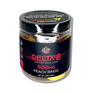 SUNSTATE DELTA 8 GUMMIES PEACH RINGS